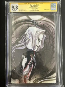 King in Black #3 CGC 9.8 Virgin Peach Momoko *SIGNED Store Exclusive Cover 2021 - Bild 1 von 2