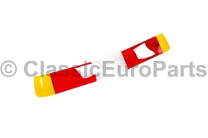 Euro red amber taillight lens set for Late model BMW E21 315 316 318 320i 323i - Bild 1 von 12