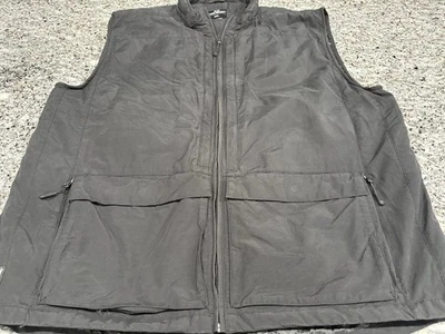 SCOTTeVEST QUEST Men's Travel Vest Black Utility Zip 42 Pockets RFID Hood XXL - Image 1 of 4