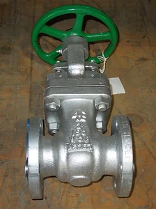 2" 150 RF FLANGED GATE VALVE, WCB, TRIM-8, SPLIT WEDGE, ANSI, FACTORY NEW WH1 - Picture 1 of 2