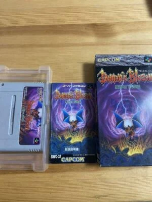Demon's Blazon Makaimura Crest Edition Japanese Version Nintendo SNES CAPCOM BOX - Image 1 of 4