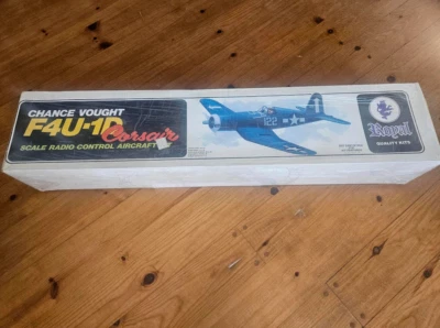 Super rare Royal CORSAIR F4U-1D r/c kit NEW! - Image 1 of 4