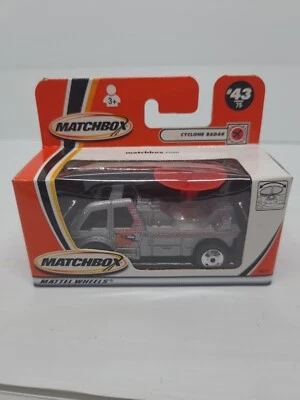 Vintage Matchbox Superfast Cyclone Radar Silver MB #43 (2001) New In Box 96811 - Image 1 of 4