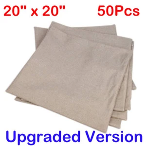 50 Stck. Upgrade 20""x20"" Sublimation Leer Kissenbezug Kissenbezug Home Deocr - Bild 1 von 11