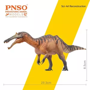 Juguete de colección de animales prehistóricos modelo de dinosaurio PNSO Sinopliosaurus Chongzuo 66 - Imagen 1 de 12