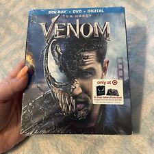 VENOM Ltd Edition Blu-ray/DVD w/24 Page Gallery Photo Book Target Exclusive NEW!