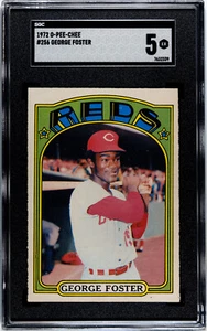 George Foster 1972 O-Pee-Chee SGC 5 - Imagen 1 de 2