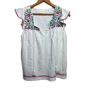The Coast Brand Oakie Embroidered Top O/S - Picture 1 of 5