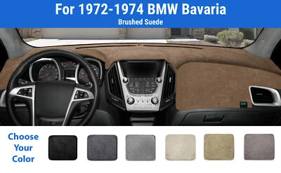 Dashboard Dash Mat Cover for 1972-1974 BMW Bavaria (Brushed Suede) - Image 1 of 4