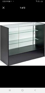 Glass Display showcase wooden body - Picture 1 of 1