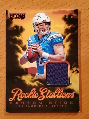 2019 Playoff Rookie Stallions Jerseys #31 Easton Stick LA Chargers QB - Image 1 of 2