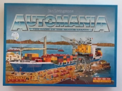 Automania: The Game of the Motor Giants - Ian Livingstone Games - Unused - Image 1 of 2