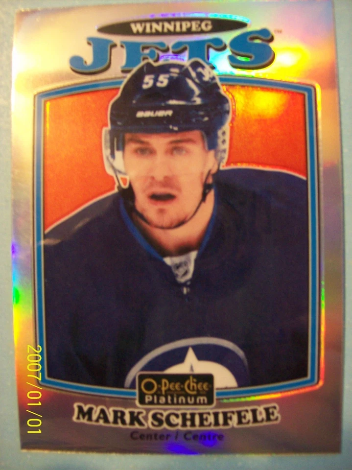 2016-17 O-Pee-Chee Platinum "Retro Rainbow" Variation SP # R-18 Mark Scheifele!  - Image 1 of 2