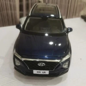 1/18 HYUNDAI SANTAFE Diecast Modelo Coches Regalo Exhibición Colección Azul - Imagen 1 de 17