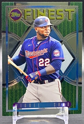 2022 Topps Finest Flashbacks #134 MIGUEL SANO Minnesota Twins - Image 1 of 4
