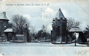 ZAYIX US Postcard Entrance to Portland Place, St. Louis, USA c1907 0324M0190 - Picture 1 of 8