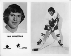Paul Henderson team Canada 1972 8x10 Photo - Picture 1 of 1
