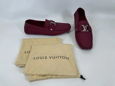  Louis Vuitton LV Monte Carlo FA0175 Driving Loafers Men's Sz 10M Moccasin Shoes - Image 1 of 4