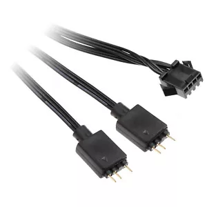 Kolink 4-Pin Lüfter zu 3-Pin 5V ARGB Kabel-Adapter - Bild 1 von 4