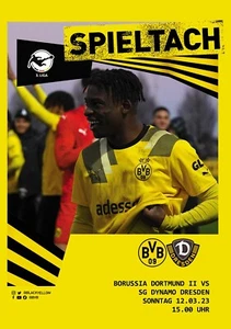 BORUSSIA II Dortmund DYNAMO Dresden Deutschland 12. März 2023 3. Bundesliga Lüfter - Bild 1 von 1