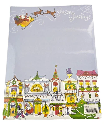 Geografía Main Street Papelería Navidad Felicitación Santa Trineo Voladoras Tiendas Foto 1 de 4