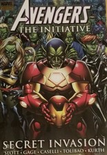 AVENGERS: THE INITIATIVE  SECRET INVASION BY SLOTT& GAGE~ MARVEL HC NEW sealed