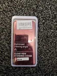 Clear View Standing Cover For Samsung Galaxy S 10 - Picture 1 of 1