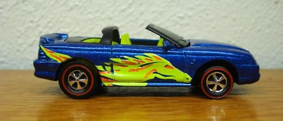 Matchbox #71 Mustang Cobra with Hot Wheels  Redline Conversion - Image 1 of 4