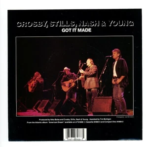 Crosby, Stills, Nash & Young/Got It Made + 1 (U.S./45 RPM 7" Vinyl)  - Imagen 1 de 3
