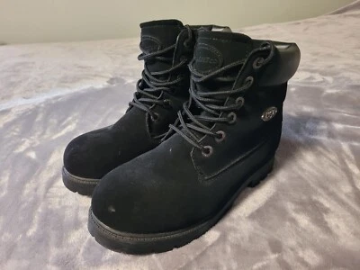 Women's Black Suede Lugz Chukka Boot Size 5.5 - Image 1 of 4