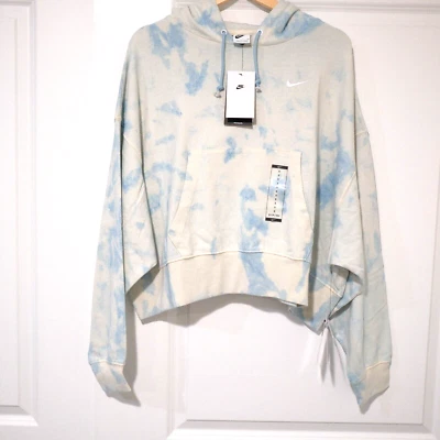 Женская стираемая толстовка с капюшоном большого размера Nike DM6716-494 размер S - Изображение 1 из 4