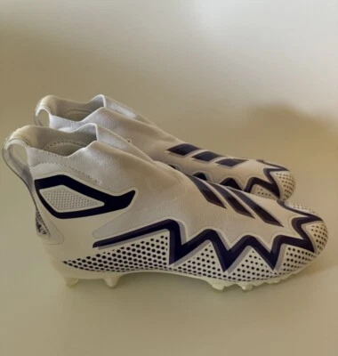 adidas Men’s 12 Ultra Freak 22 PRIMEKNIT Football Cleats Purple/White GW2927 NEW - Image 1 of 4