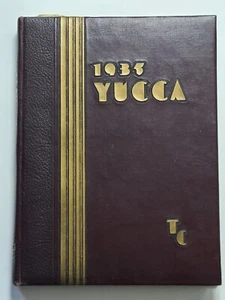 1935 North Texas State Teacher College yearbook YUCCA, Denton, Texas - Picture 1 of 22