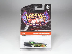 HOT WHEELS - Larry’s Garage - 3 - Metrorail Nash Metropolitan - Mat Black - MOC - Picture 1 of 5
