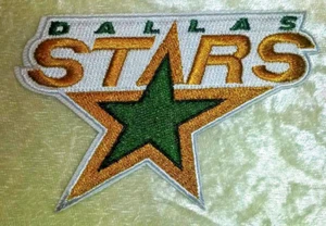 Dallas Stars 3.5" Iron On Embroidered Patch ~ Free Tracking! - Picture 1 of 1
