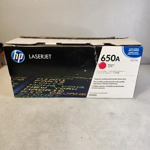 HP CE273A 650A cartuccia magenta CP5525 originale nuova scatola aperta spedizione gratuita - Foto 1 di 3
