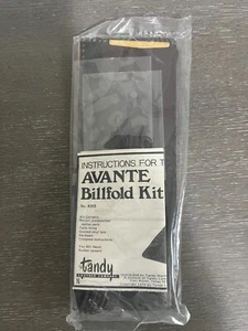 Vintage 1974 Tandy Leather Avante Billfold Kit 4058 - ungeöffnet - Bild 1 von 3