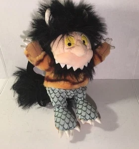 1998 Where The Wild Things Are 'Moishe' Plush Backpack Org. 1998 Tags W/zipper - Picture 1 of 10