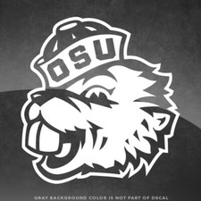 Oregon State Beavers Benny OSU Vinyl Decal Sticker - 4" and Up - More Colors