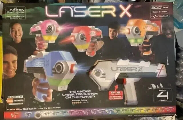 Brand New LAZER TAG : TEAM OPS DELUXE 2 Player System in Sealed