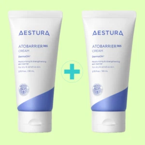 Aestura Atobarrier 365 Cream 80ml x 2pcs for sensitive & dry skin K-Beauty - Picture 1 of 2