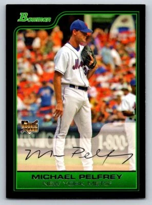 2006 Bowman Draft Picks & Prospects #BDP45 Mike Pelfrey Gold NM+ - Image 1 of 2