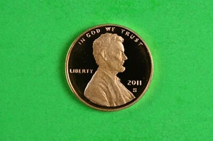 2011-S Deep Cameo Lincoln Penny US GEM Proof Coin - Picture 1 of 1