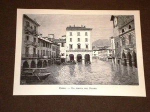 L'inondazione di Como del 1888 La Piazza del Duomo - Imagen 1 de 1
