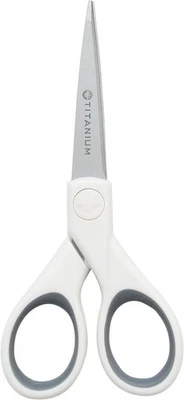 Westcott 5 Micro-Tip Fabric Scissors with Titanium-Bonded Blades - Ideal for - Image 1 of 4