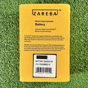 ZAREBA Weidezaung Controller Batterie ESP3/5 U/min (6V7Ah / 20HR) - Bild 1 von 3