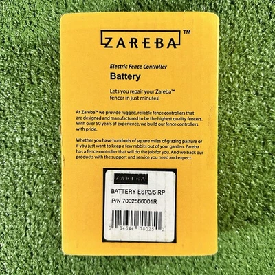 Batería Controlador Valla Eléctrica ZAREBA ESP3/5 RP (6V7Ah/20HR) Foto 1 de 3