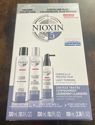 Champú acondicionador tratamiento NIOXIN 5 colores seguro terapia cuero cabelludo cabello NUEVO Foto 1 de 4