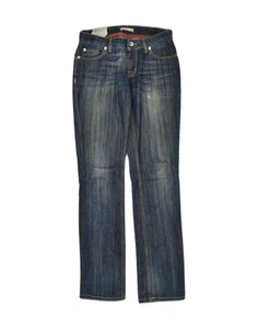 LIU JO Womens Straight Jeans W28 L35 Blue Cotton LC06 - Picture 1 of 4