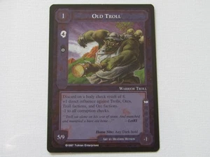 - Old Troll - Middle Earth - CCG - Bild 1 von 4